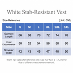 White Anti-stab Vest