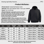 Black Soft Anti-puncture Jacket