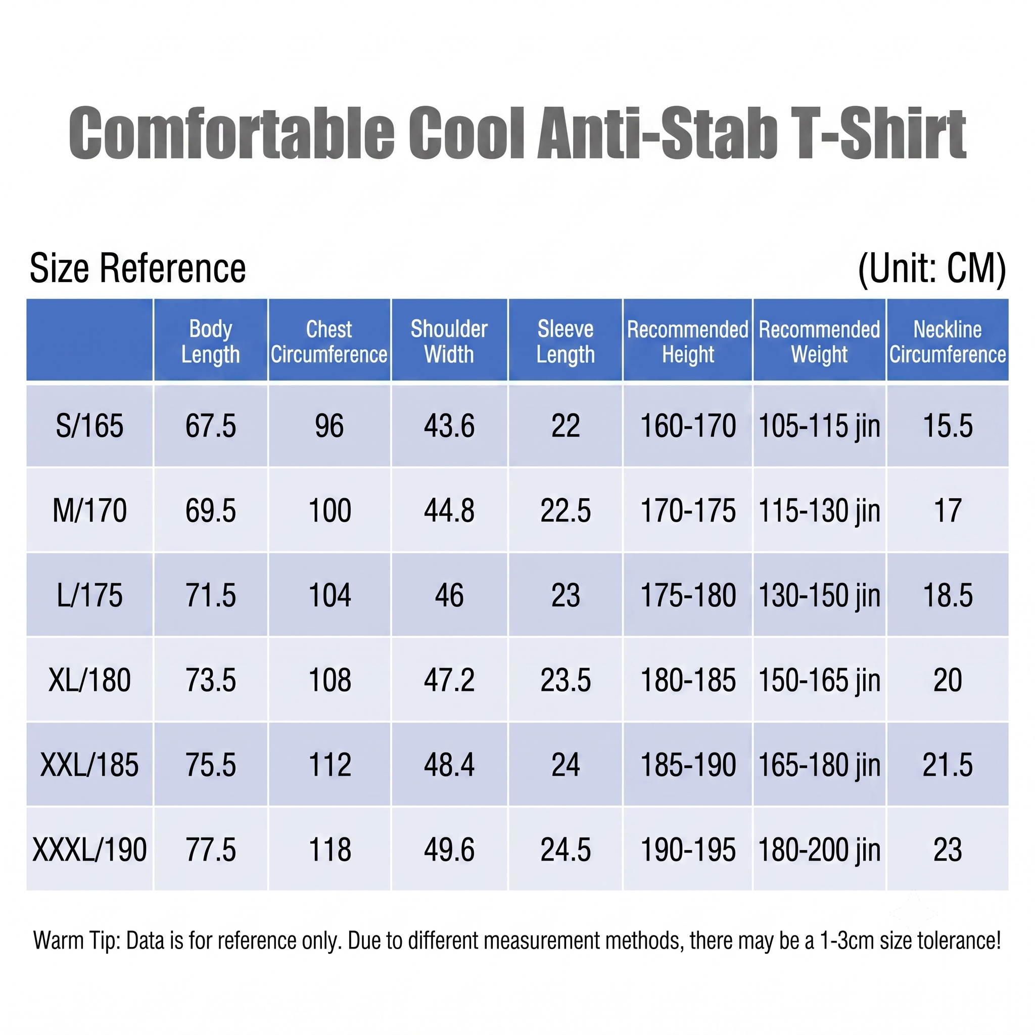 Black Anti-stab Short Sleeve Shirt