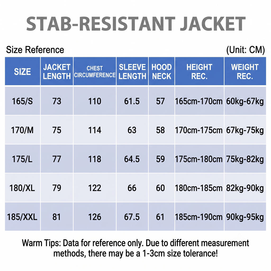Hard Anti-stab Jacket