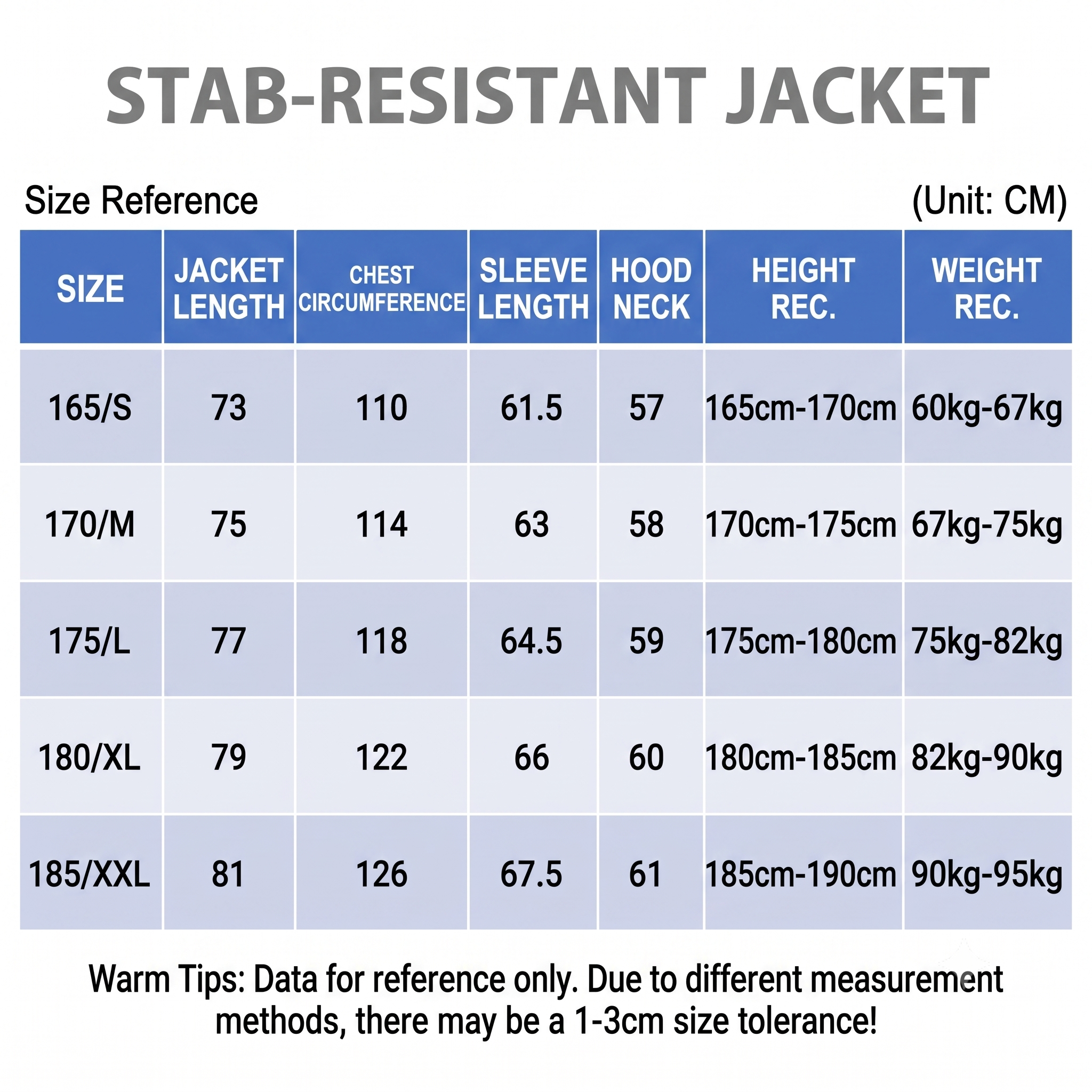 Hard Anti-stab Jacket