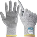Level 5 Anti-Cut Safety Gloves, Cut Resistant Work Protective Gloves